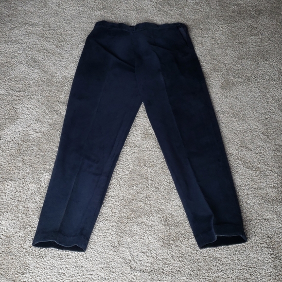 GAP navy blue narrow wale tapered pants - Picture 1 of 4